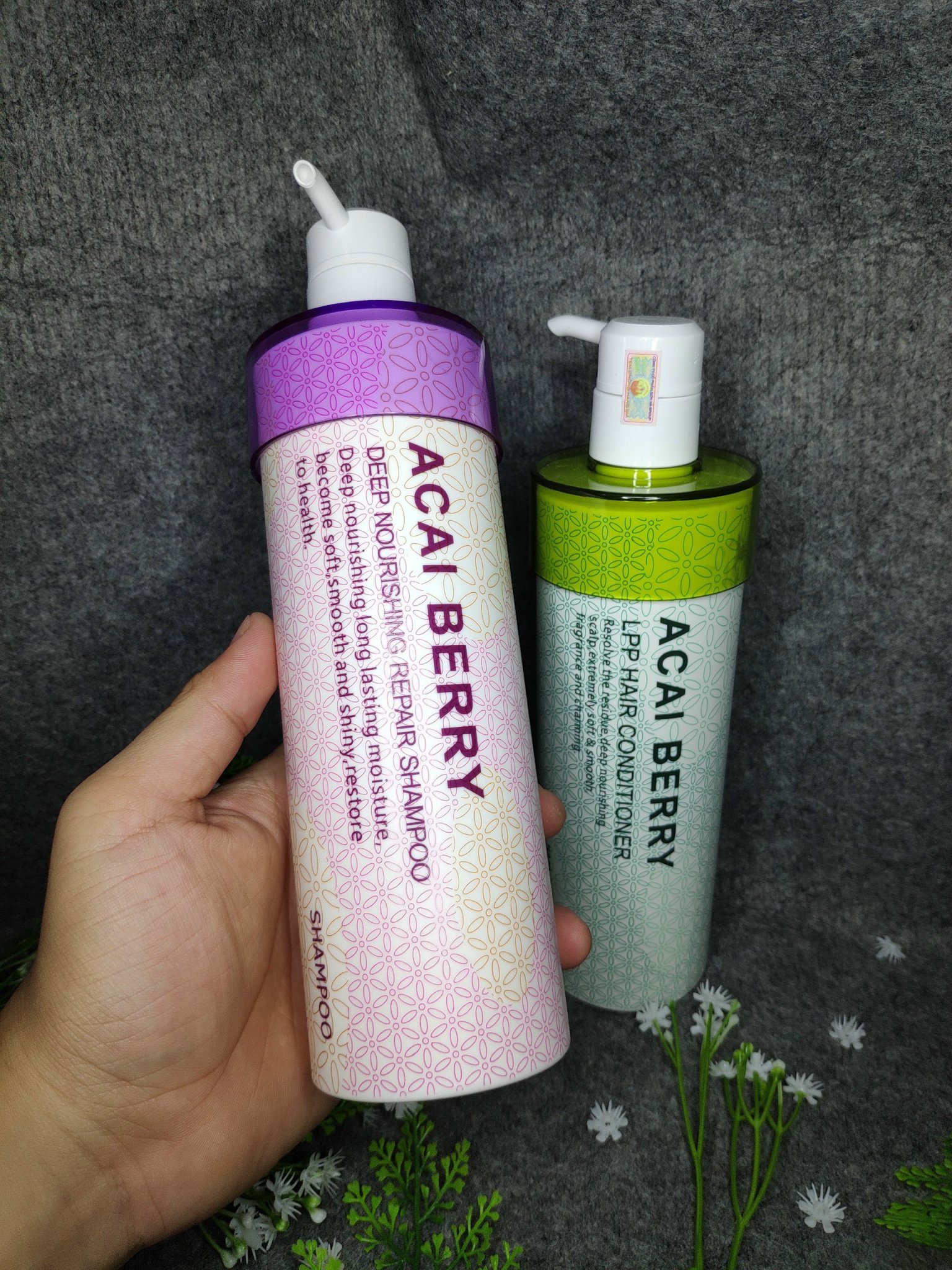 Dầu gội xả ACAI BERRY 950ml (pháp)