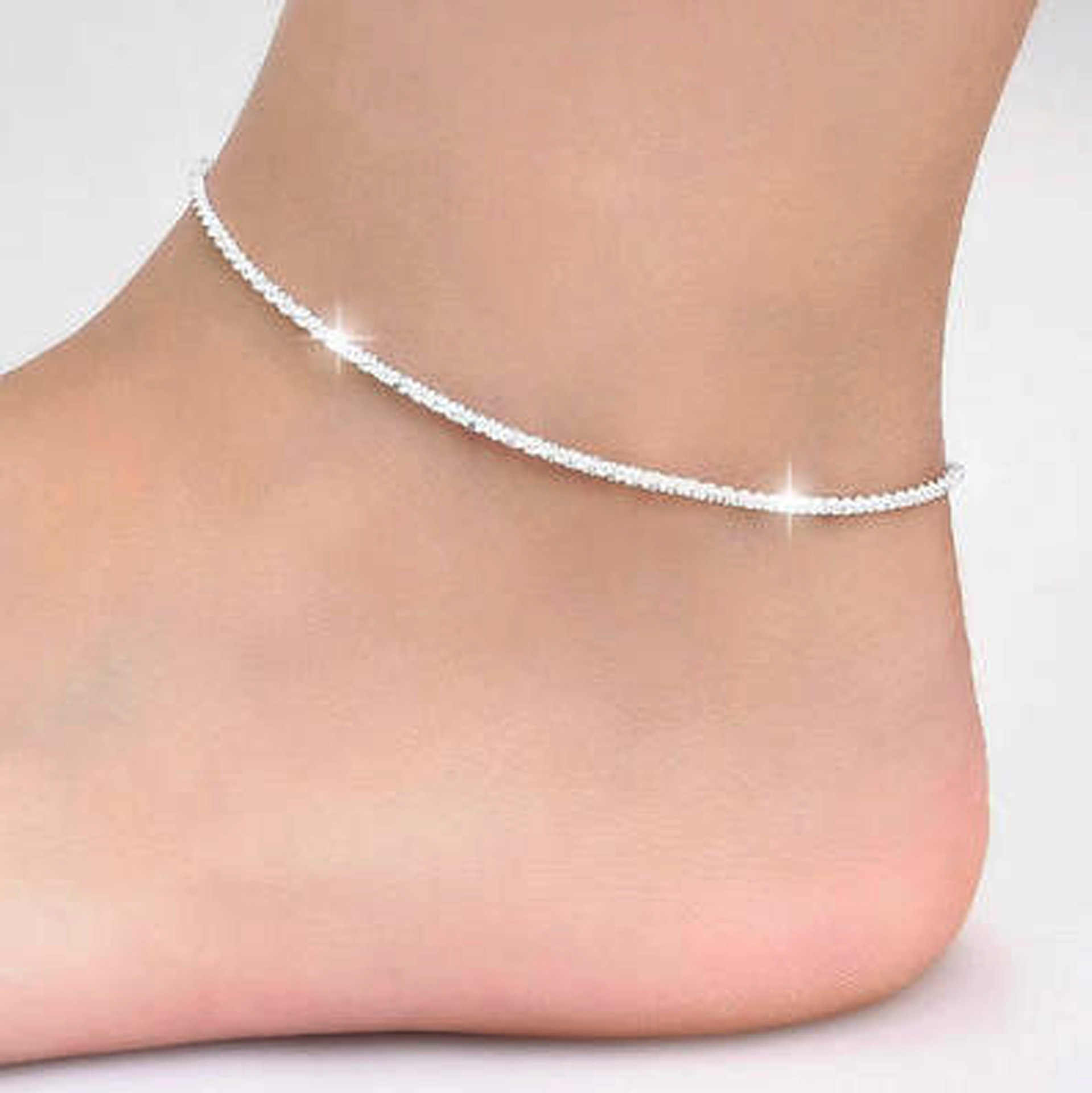 Bộ lắc tay lắc chân Bạc S925 - LTC26