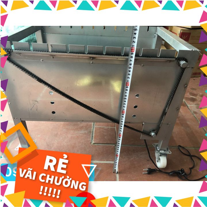 bếp nướng than hoa 10 xiên(tặng kèm 10 xiên thẳng và 2 xiên 3 chạc)
