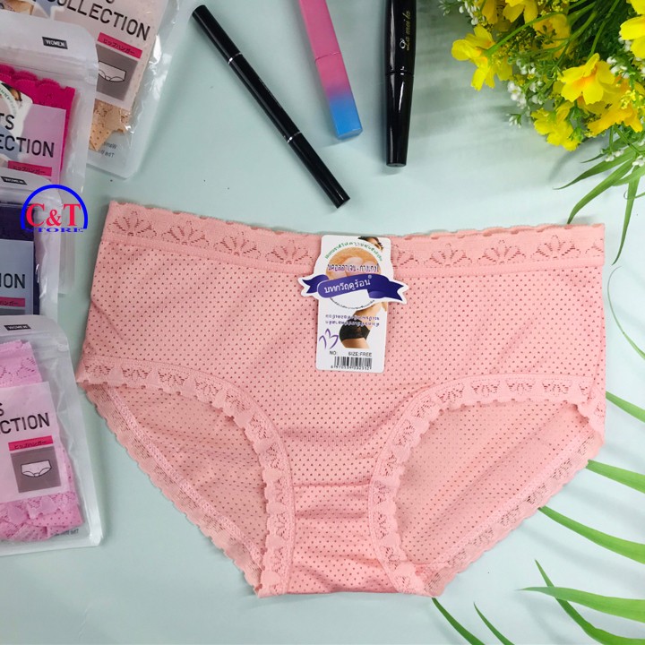 Combo 10 quần lót nữ Thái thông hơi