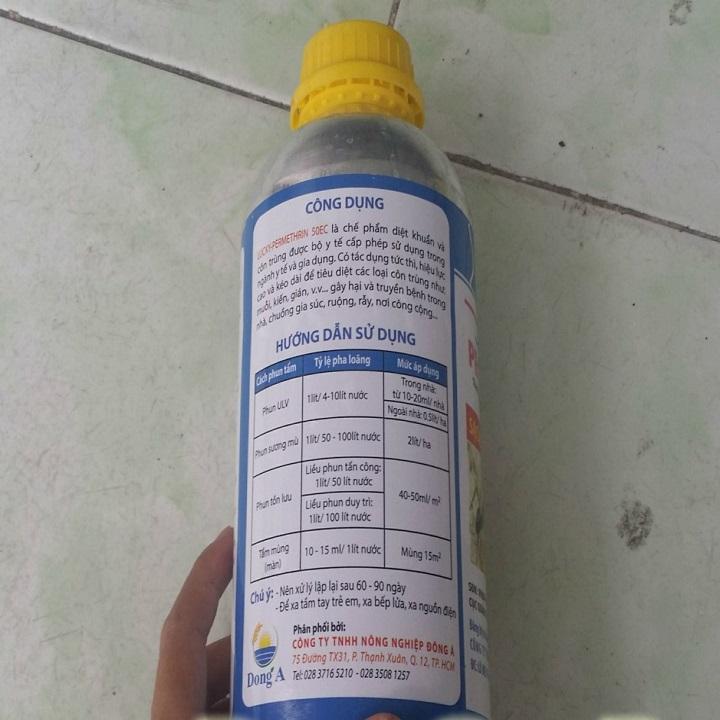 [HCM]Chế Phẩm Diệt Côn Trùng Lucky Permethrin 50EC - chai 100ml