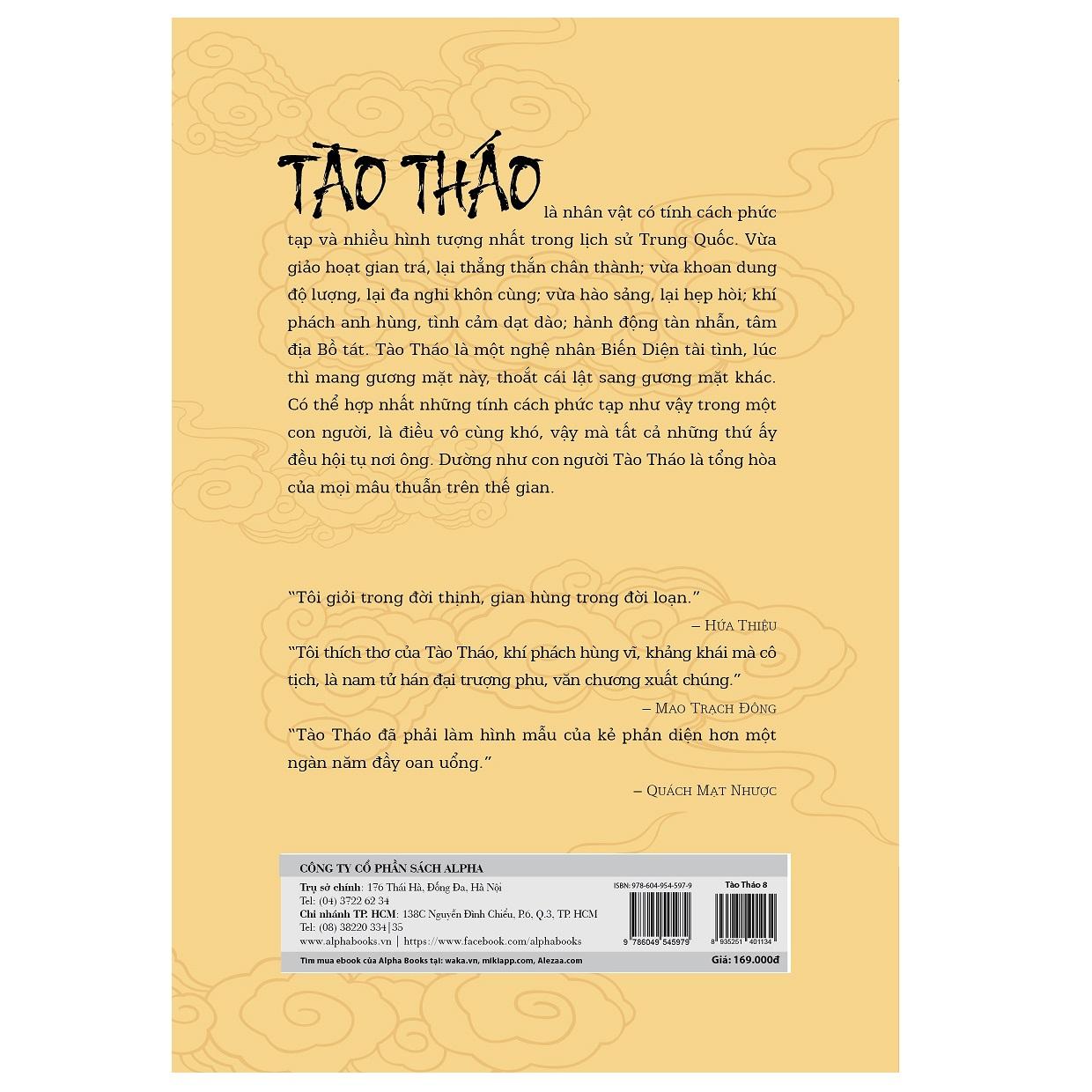 Sách - TÀO THÁO Thánh nhân đê tiện (TẬP 8)