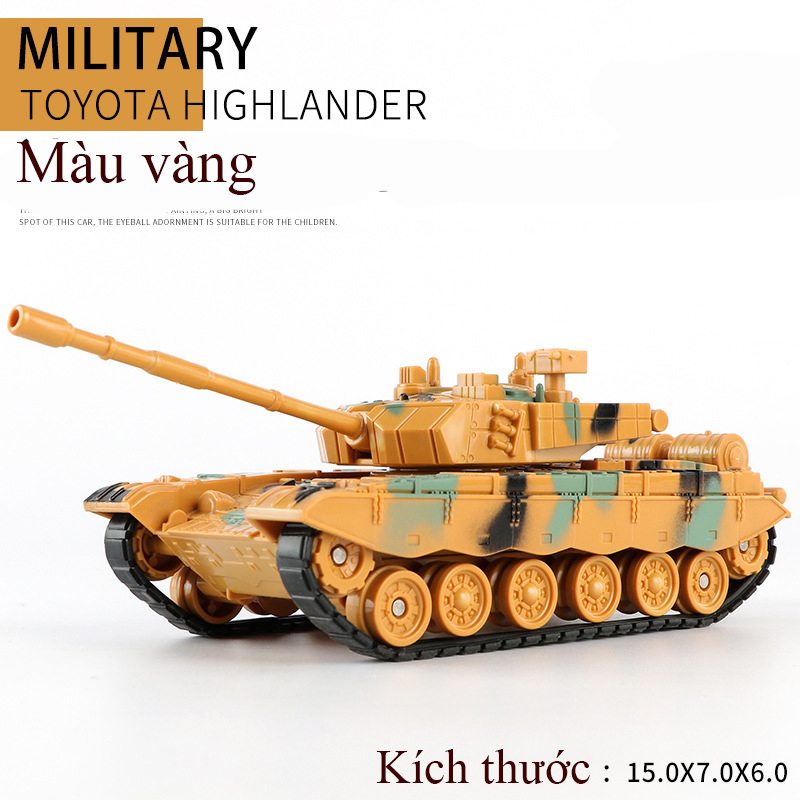 Xe đồ chơi mô hình, xe tăng cho bé chất liệu nhựa an toàn tỷ lệ 1:32 so với phiên bản thực (chi tiết sắc sảo)