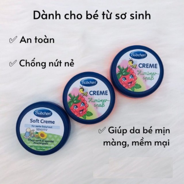 Kem nẻ dưỡng da Bubchen 20ml [ NỘI ĐỊA ĐỨC ]