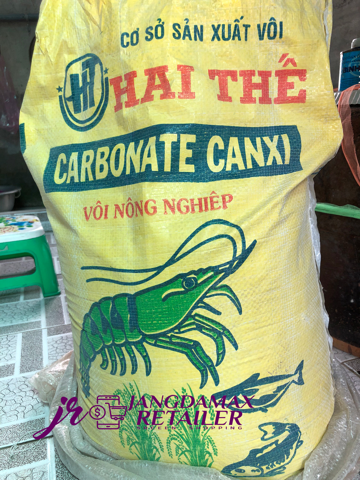 BỘT ĐÁ VÔI CACO3 - 1KG
