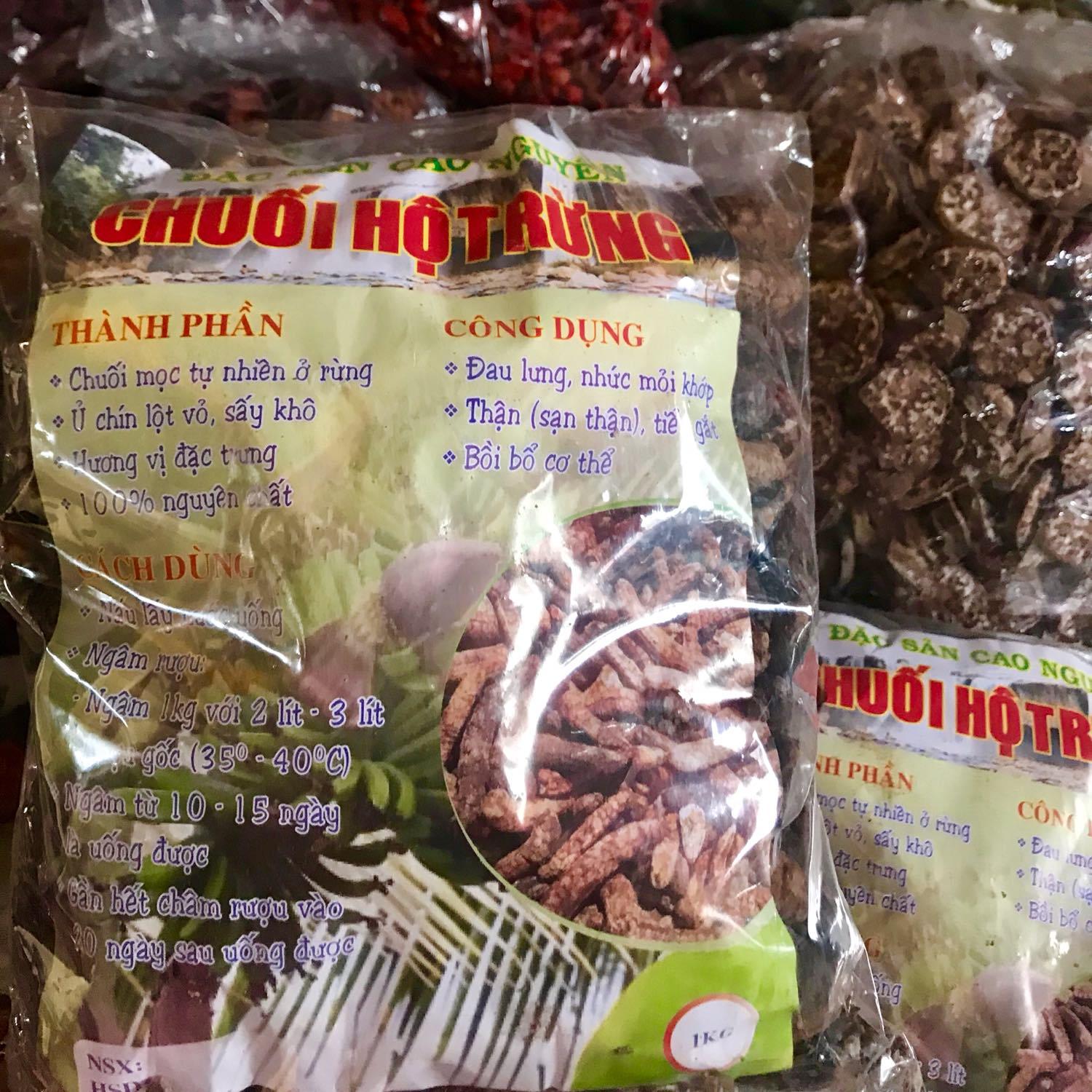 1kg Chuối Hột rừng Tây Nguyên