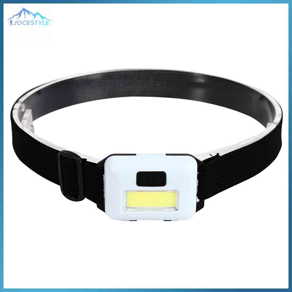 COB LED Waterproof Headlight 3 Modes Outdoor Bike Cycling Camping Headlamp