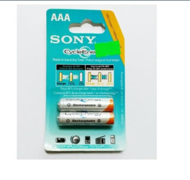 PIN SẠC SONY AA LỚN ,PIN 2A 1 vỉ 2 viên