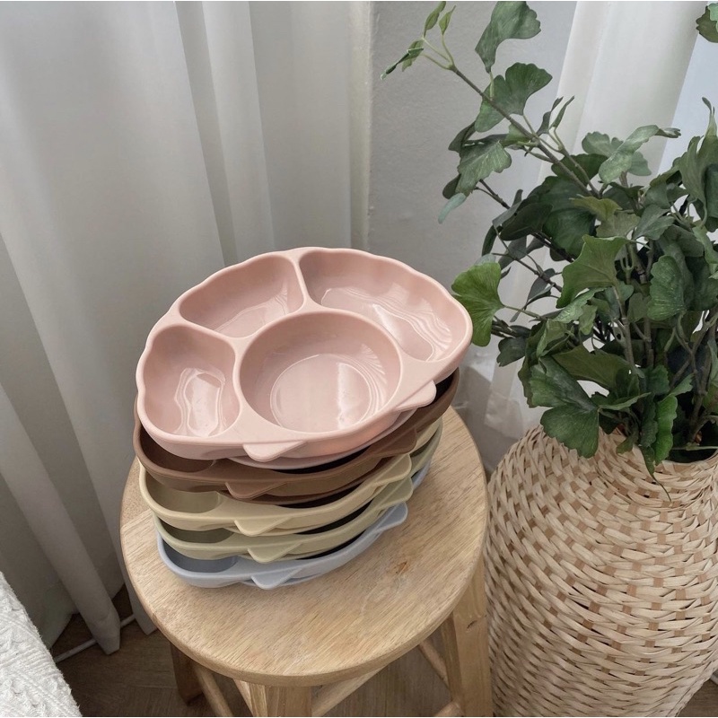 Set ăn dặm vỏ sò silicon TGM x Nature Hàn Quốc