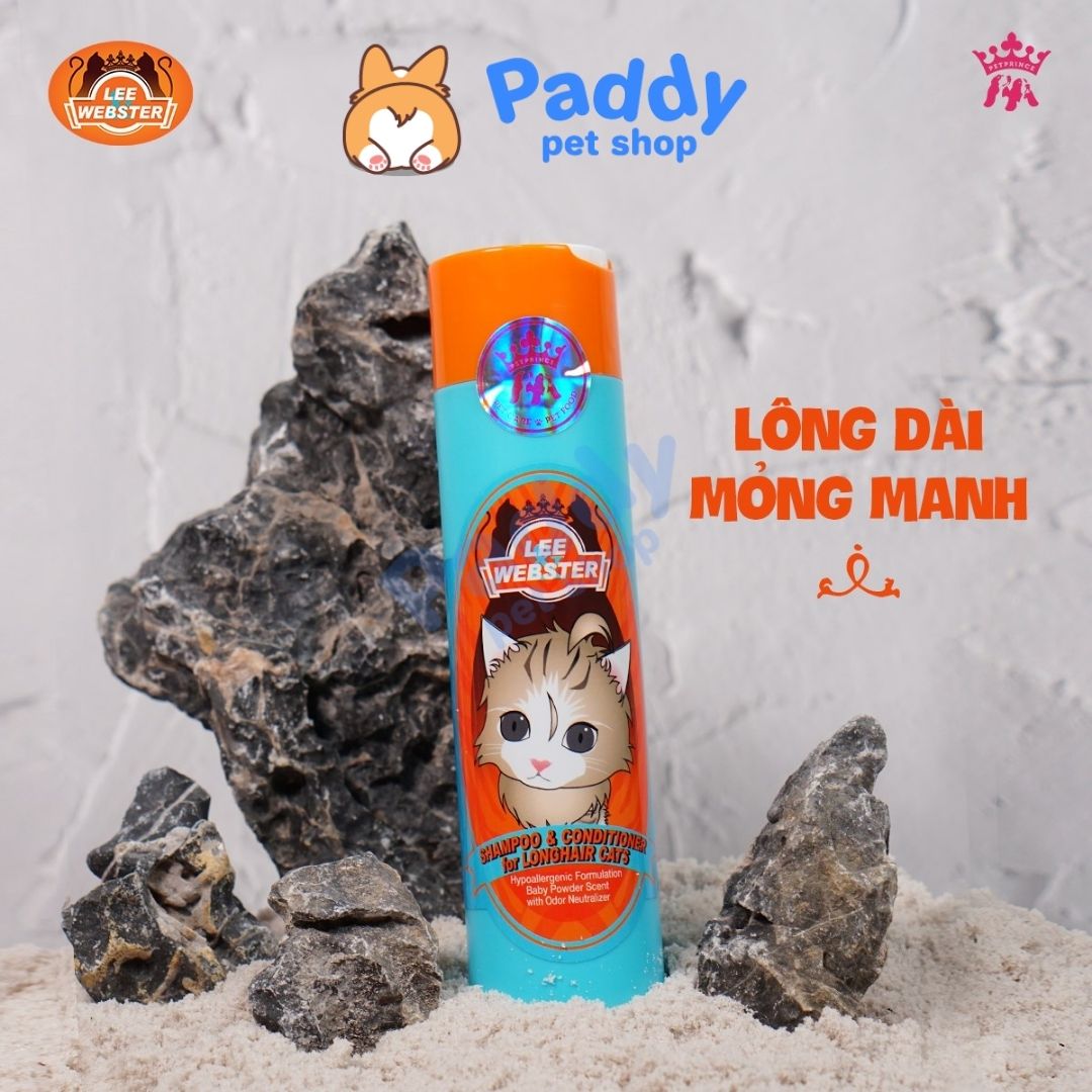 Sữa Tắm Cho Mèo Gội & Xả Lee & Webster 280g