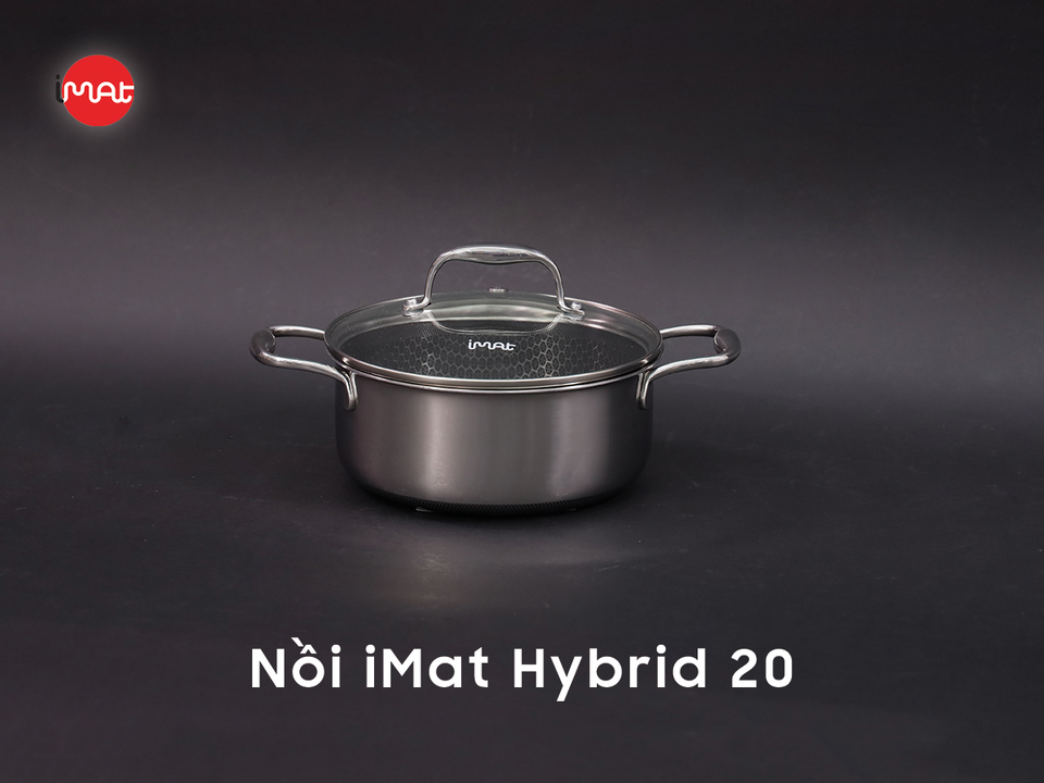 Nồi inox chống dính iMat Blackcube
