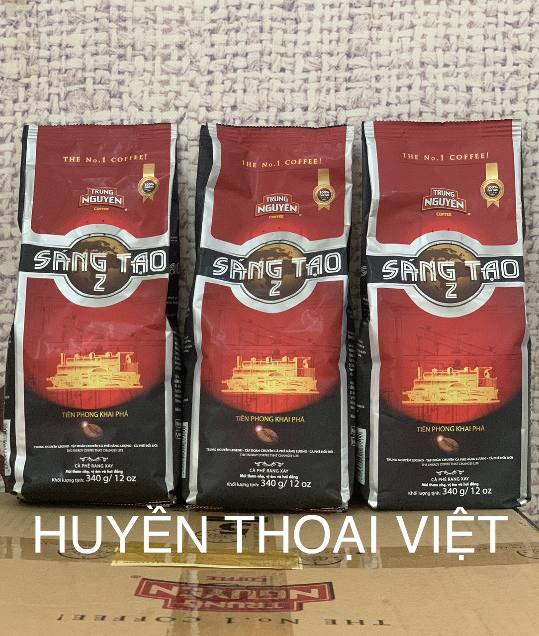 ( COMBO 3 TÚI) Cà phê SÁNG TẠO 2 Trung Nguyên( Túi 340gam)