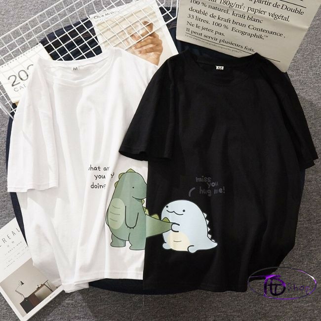 [FREESHIP] ÁO ĐÔI KHỦNG LONG CUTE
