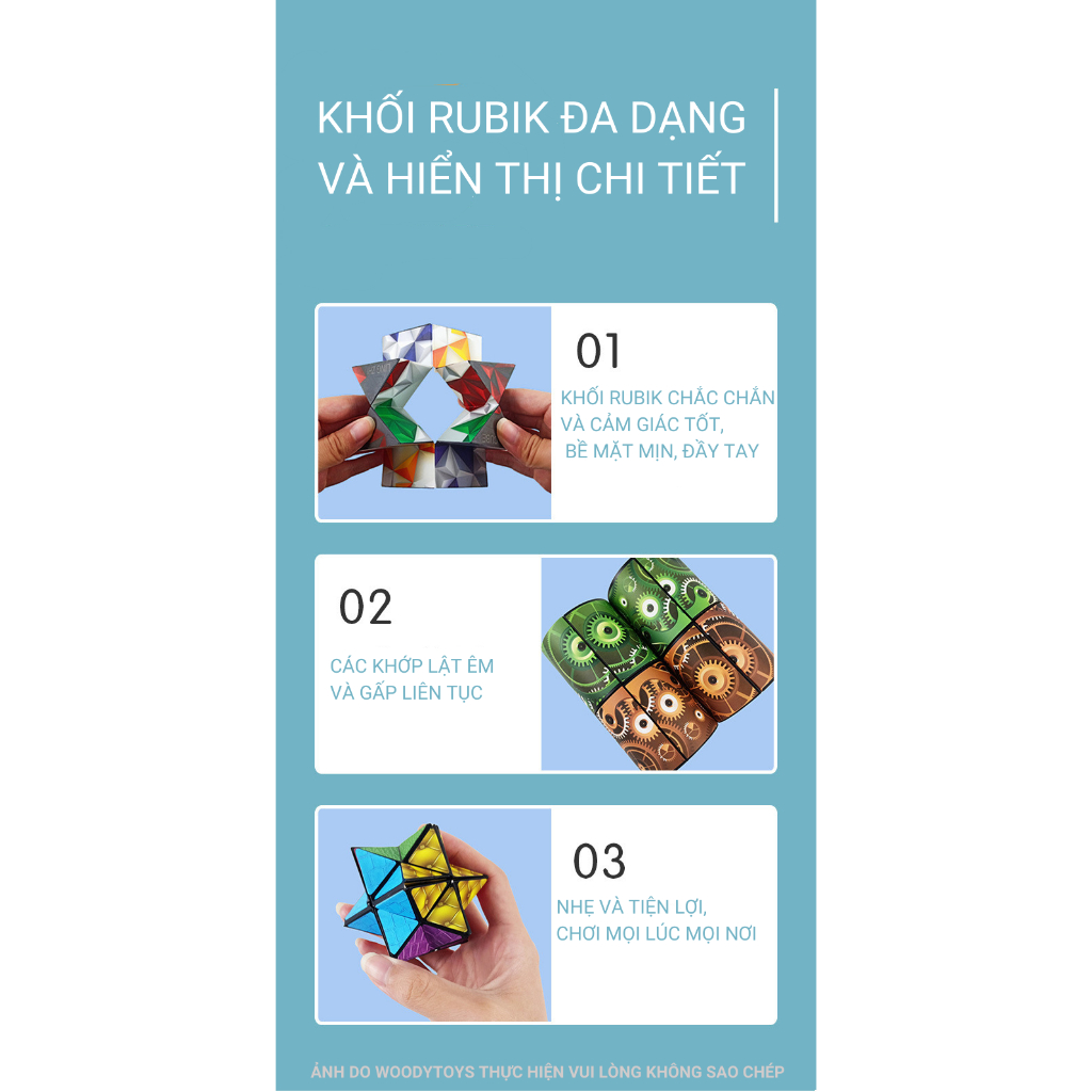 Rubik Magic Cube 3D trò chơi giải stress, phát triển trí tuệ