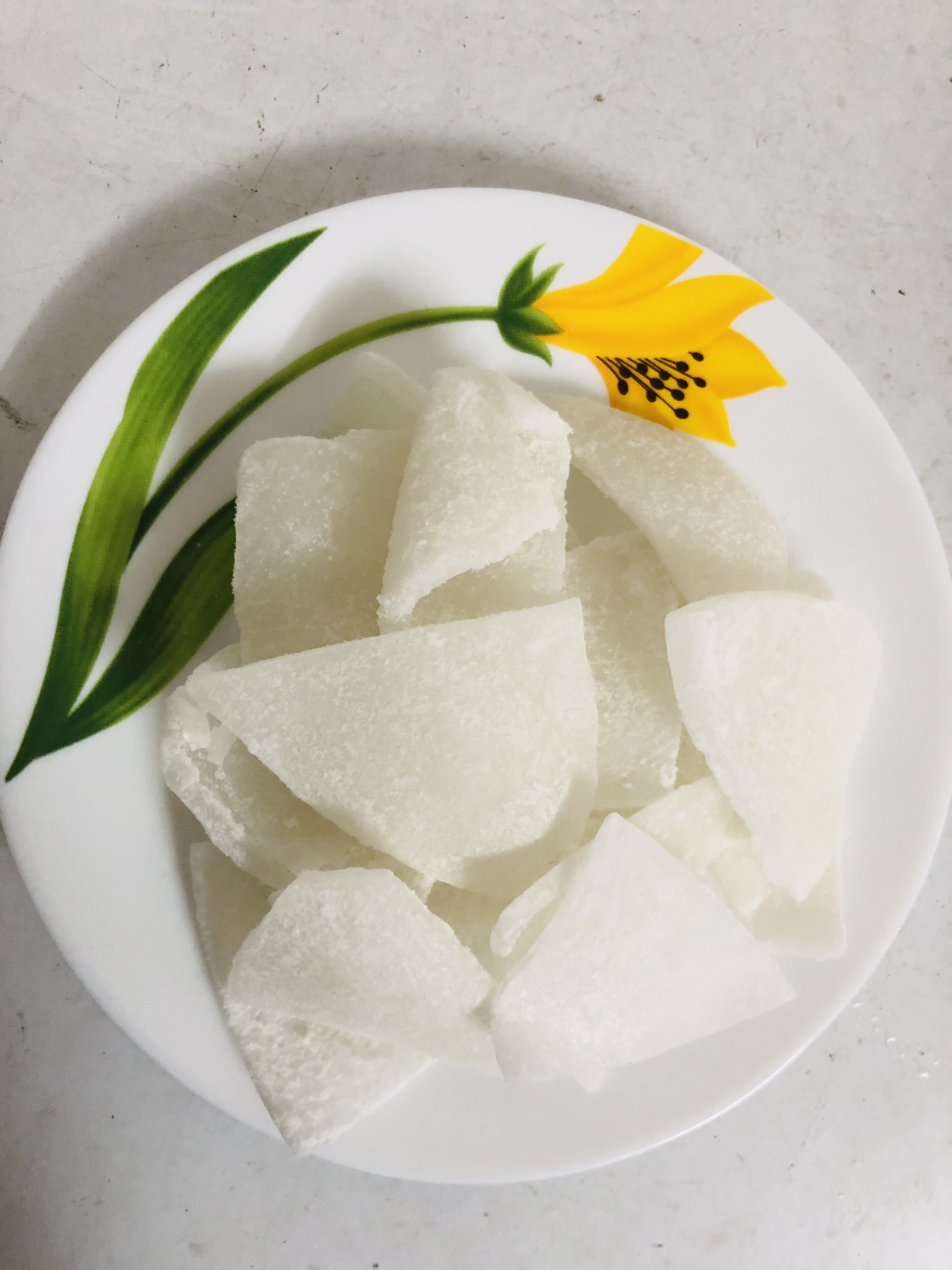 500g mứt dừa non bến tre dạng miếng