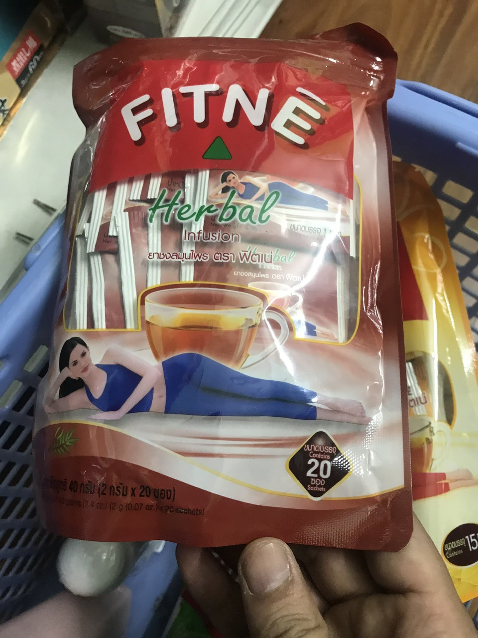 Trà Fitne Herbal Thải Độc Thái Lan Túi 12 gói - 20 gói