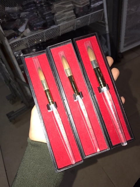 Cọ đắp bột nail, bút đắp bột, nặn hoa trang trí móng