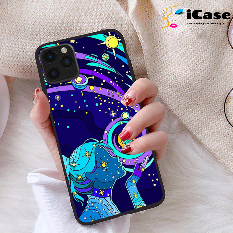 Ốp lưng iPhone 11 Pro Max viền dẻo TPU BST Purple