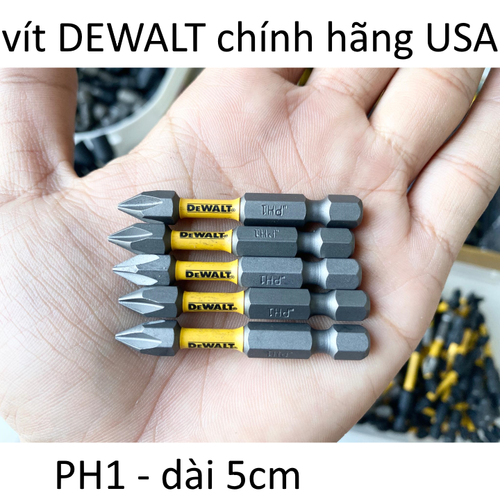 mũi vít DEWALT 5cm PH1