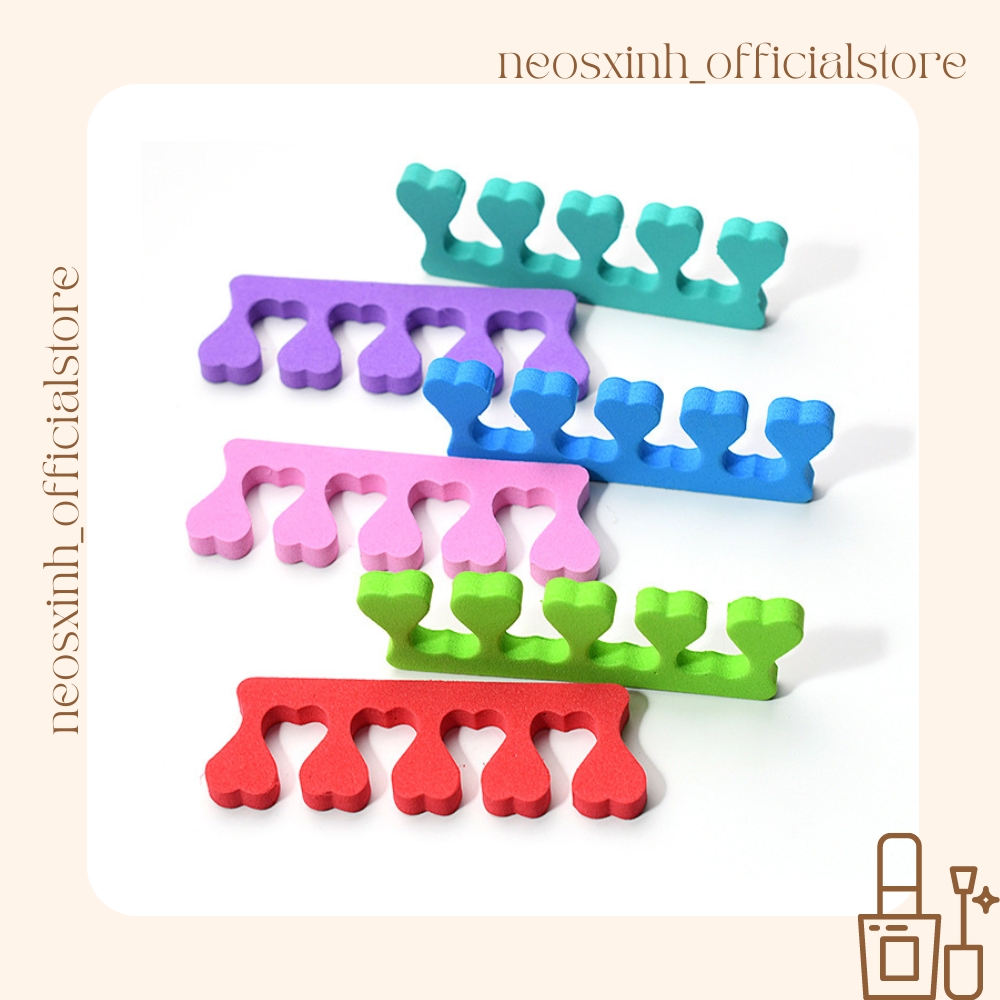 Kẹp Xốp Tách Móng Tay Móng Chân - Neosxinh Nails