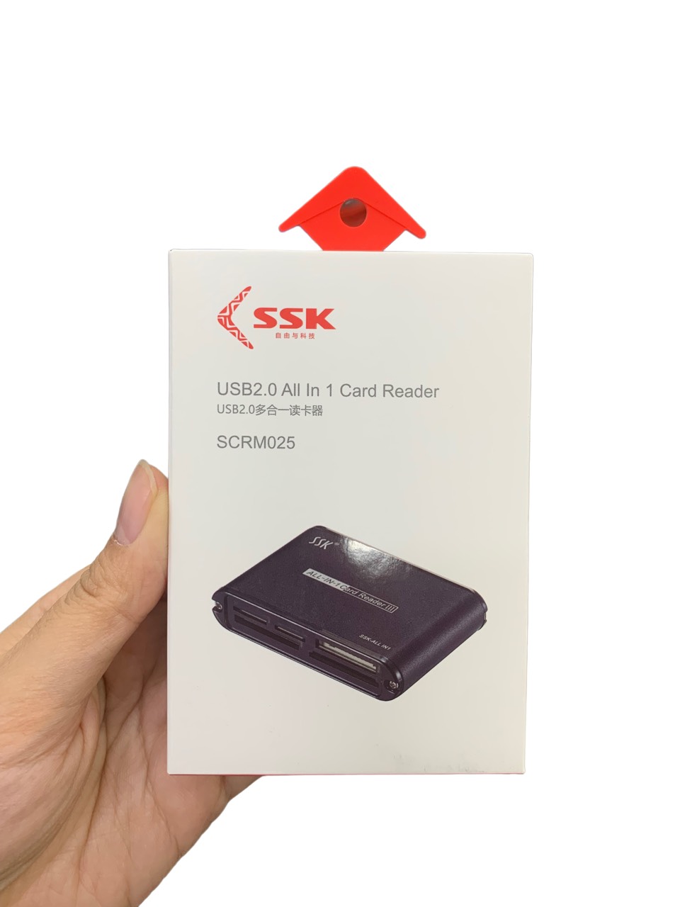 Đầu Đọc Thẻ Nhớ Ssk - Đọc Thẻ Micro Sd/ Sd / Cf/ M2 / Ms