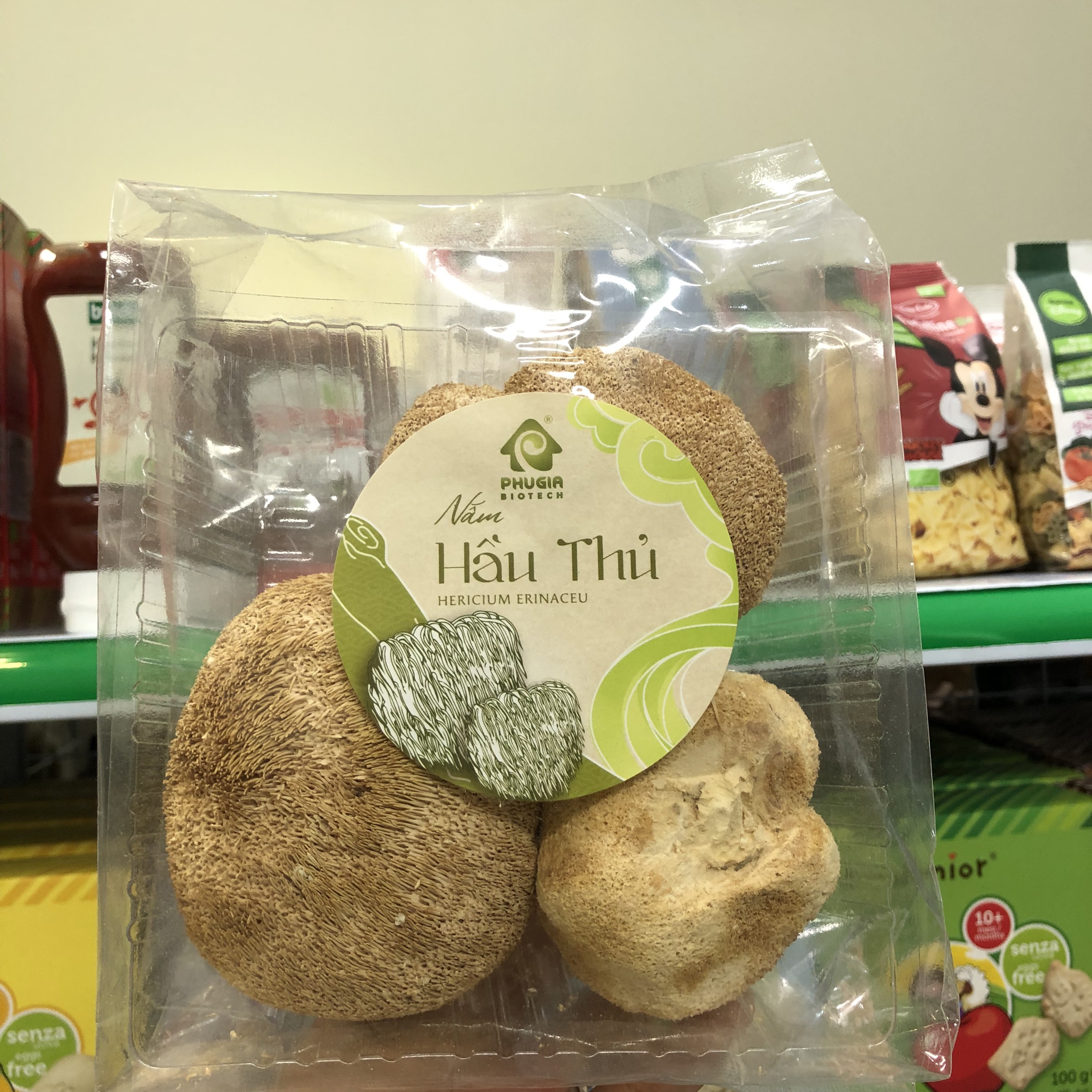 Nấm hầu thủ - nấm đầu khỉ 70g/100g - nấm phú gia