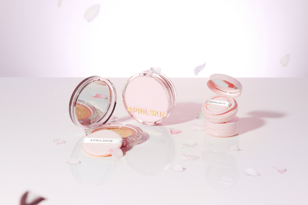Set Phấn nước APRILSKIN Hero Blossom Mini Cushion Limited Edition (12g+3.5g)