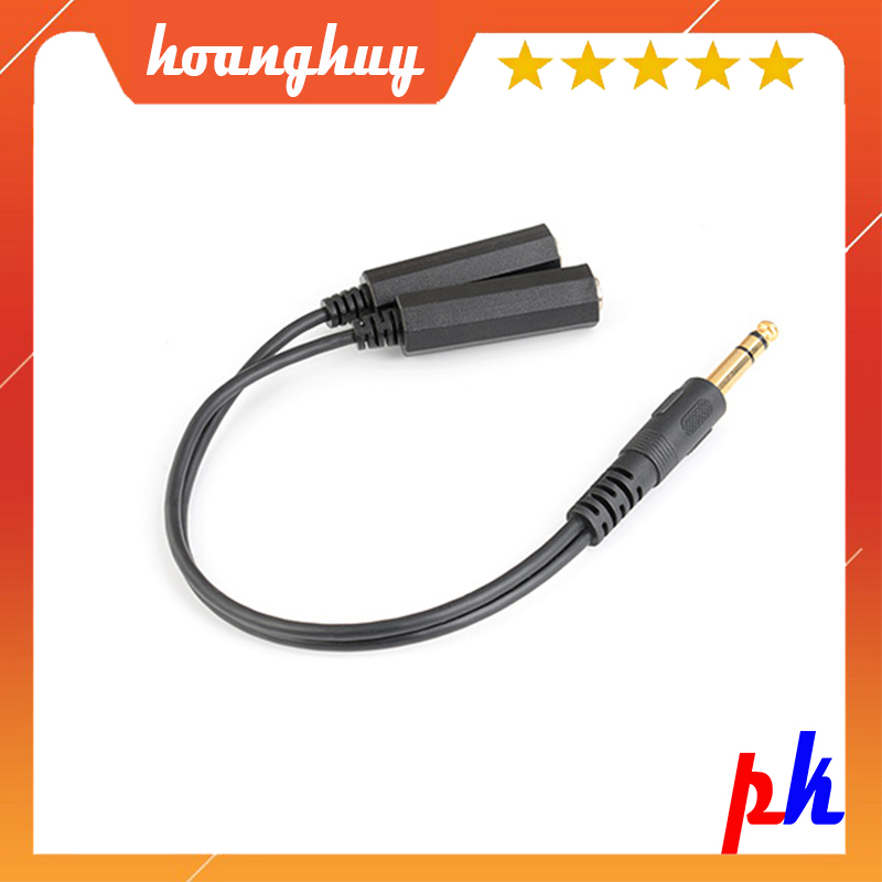 Jack chia 6.5 ra 2 cổng 6.5