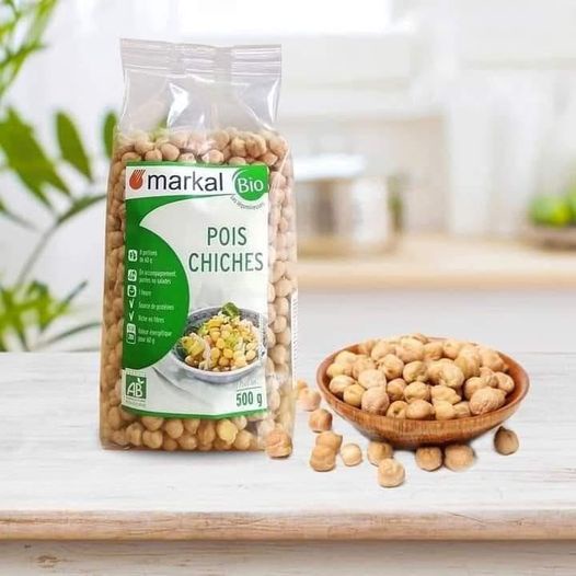 Đậu gà hữu cơ Organic Chickpeas - 500gr, Date 26/5/2025