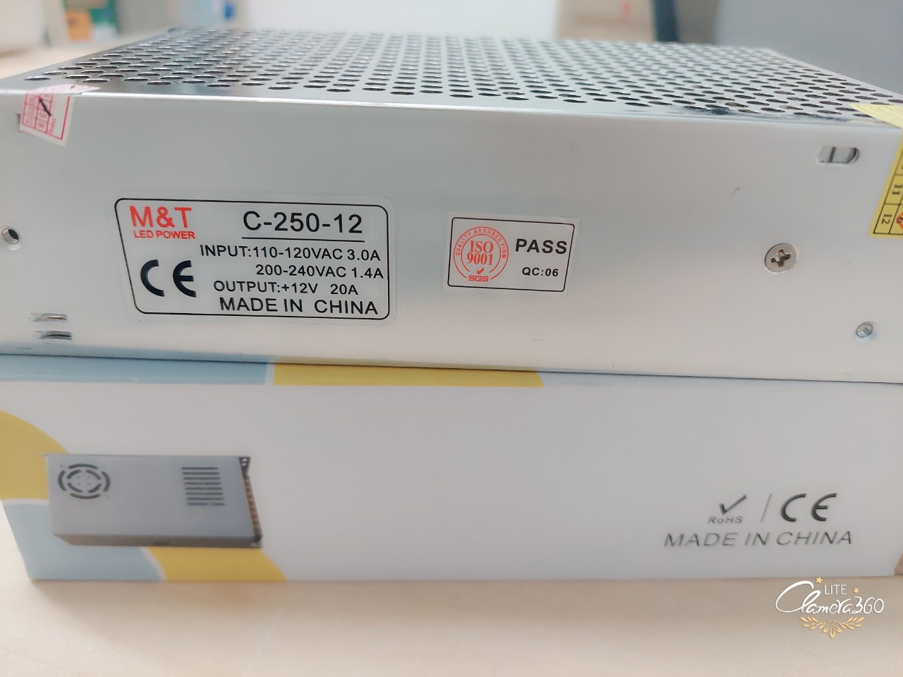 Nguồn tổ ong 12VDC-20A