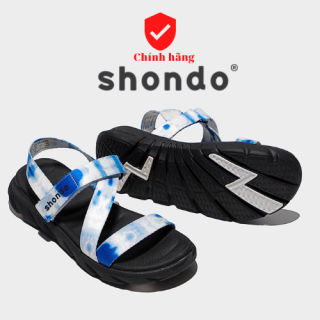 [HCM][Chính hãng] Giày sandal Shondo F6 sport loang khói xanh dương F6S1031 thumbnail
