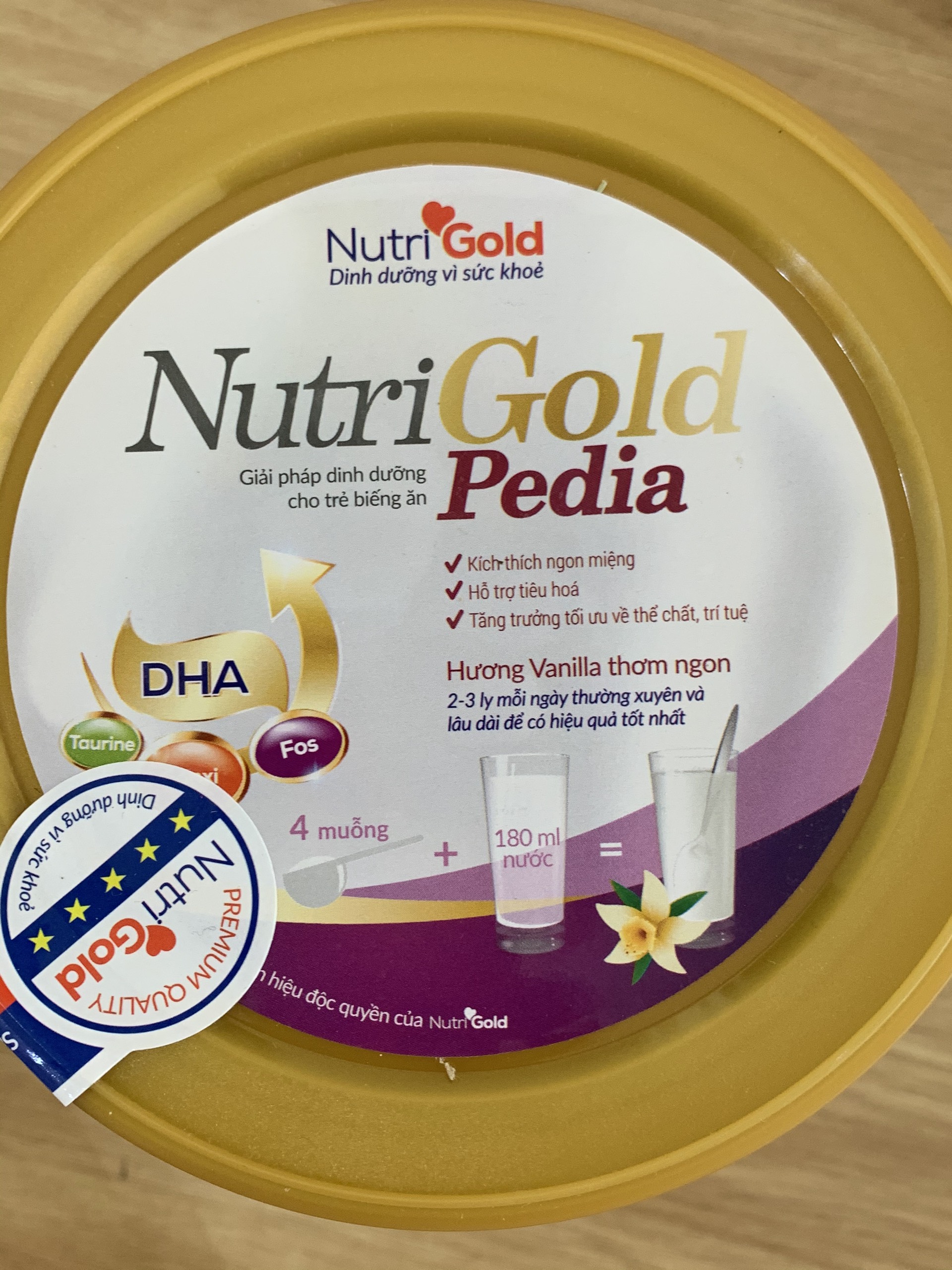 SỮA BỘT NUTRI GOLD PEDIA