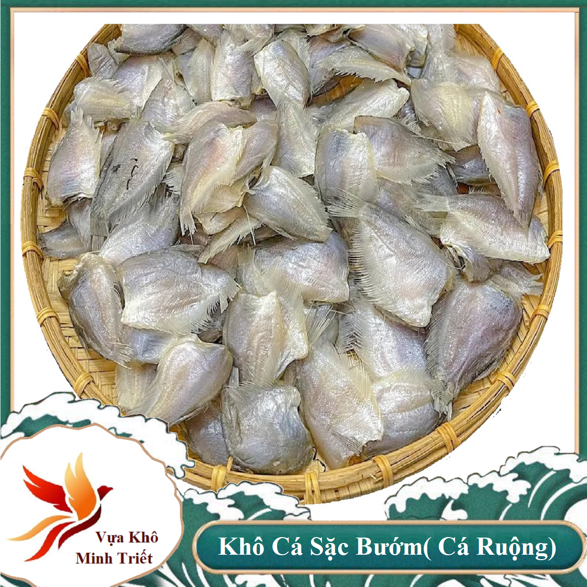 Khô cá sặc bướm- sặc điệp- cá sặc ruộng tươi ngon không mặn. vựa khô minh triết