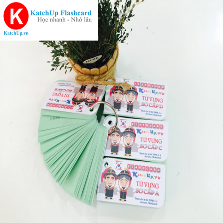 [HCM] Combo Trọn Bộ Flashcard Tiếng Hàn Sơ Cấp – High Quality