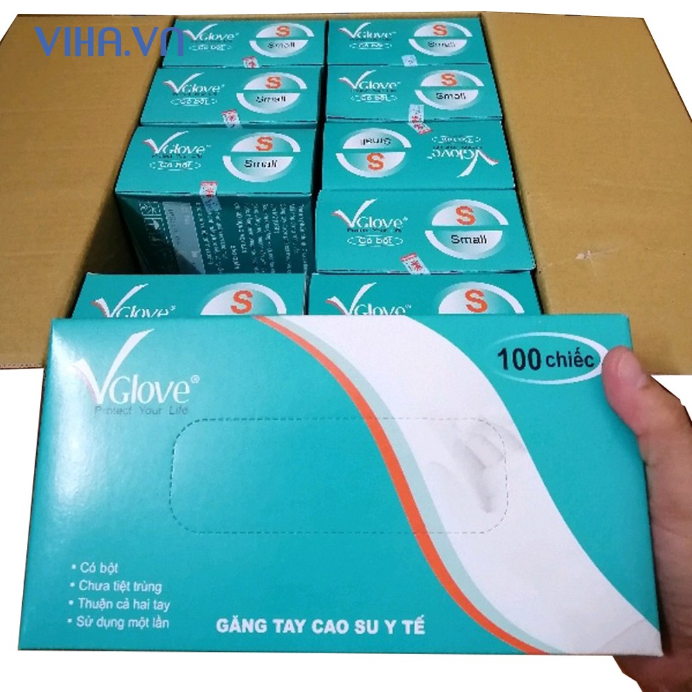 Găng tay  hộp 100 chiếc Vgloves