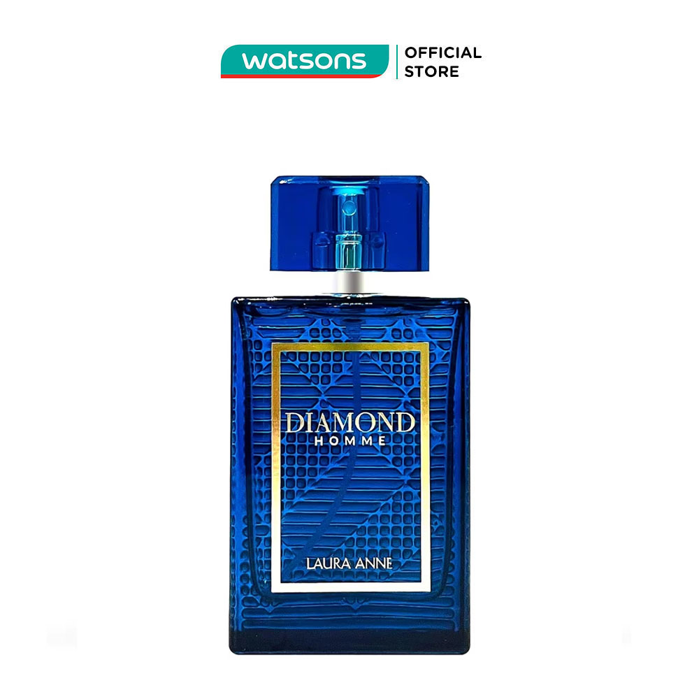Nước hoa nam laura anne diamond homme 45ml .#dark blue