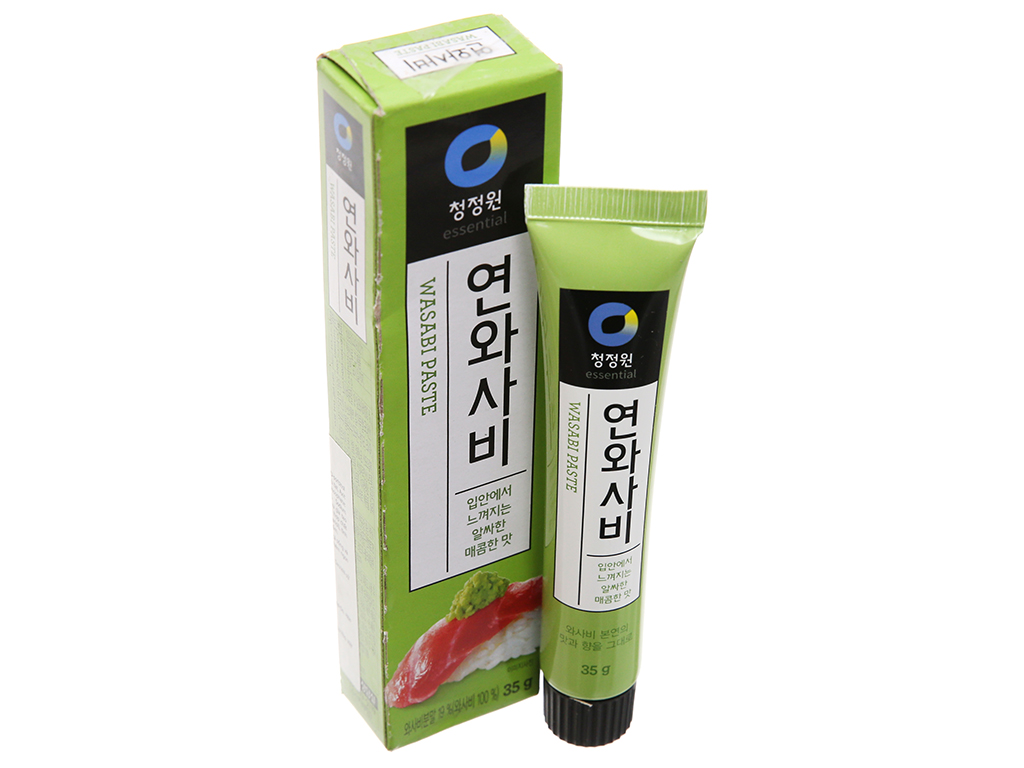 Tuýp 35g MÙ TẠT XANH Daesang Korea MIWON Wasabi Paste