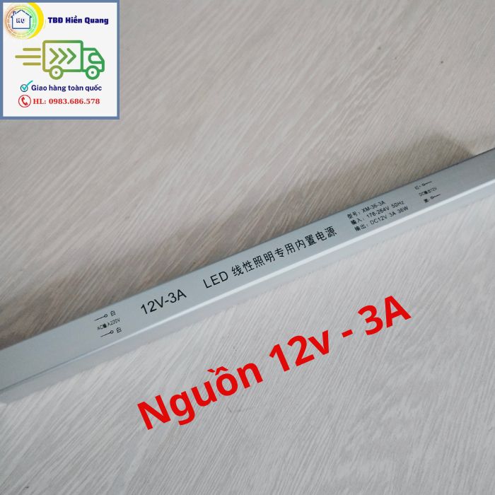 Nguồn led đũa 12V - 2A, 3A, 5A
