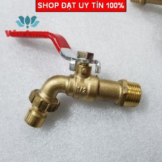 Van - Vòi khoá nước bằng đồng Phi 21 Ferroli