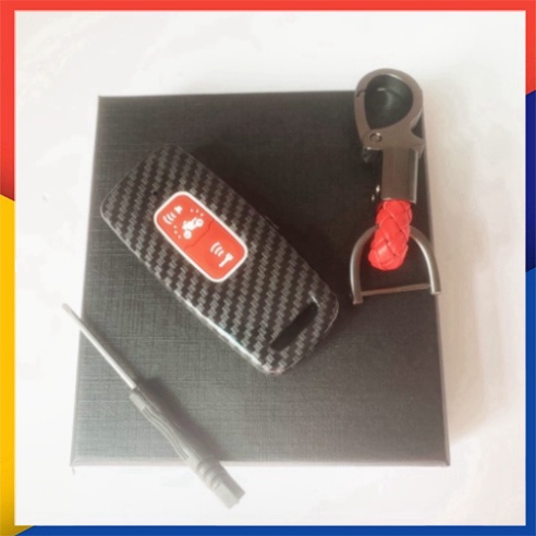 Ốp chìa khóa carbon smartkey honda sh mode 2022-2023 mã hon 15