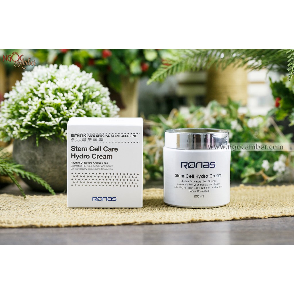 Kem dưỡng tế bào gốc Ronas Stem Cell Hydro Cream 100ml