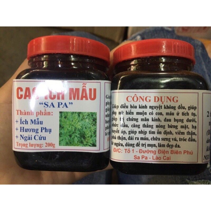Cao Ích Mẫu Hũ 200gr