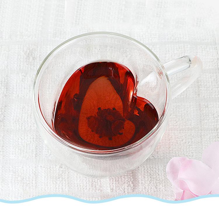 Ly trái tim thủy tinh cao cấp siêu dễ thương