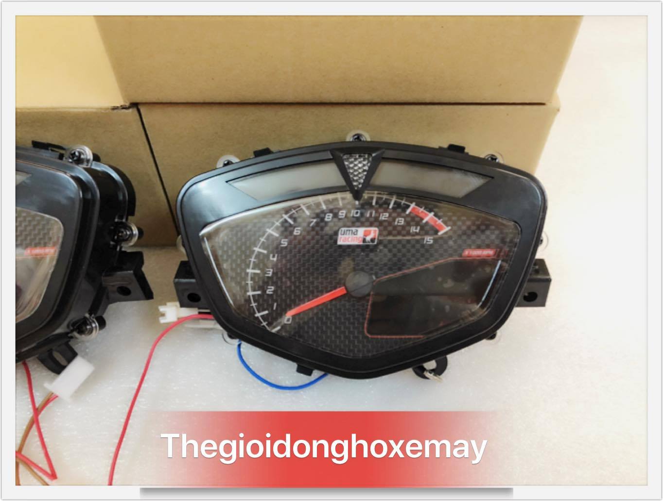 Đồng hồ xe máy điện tử Uma exciter 2010, sirius