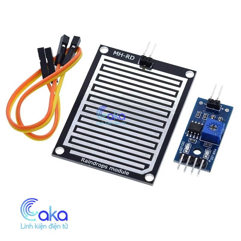 Mạch Cảm Biến Mưa - Module Phát Hiện Nước & Độ Ẩm Bề Mặt