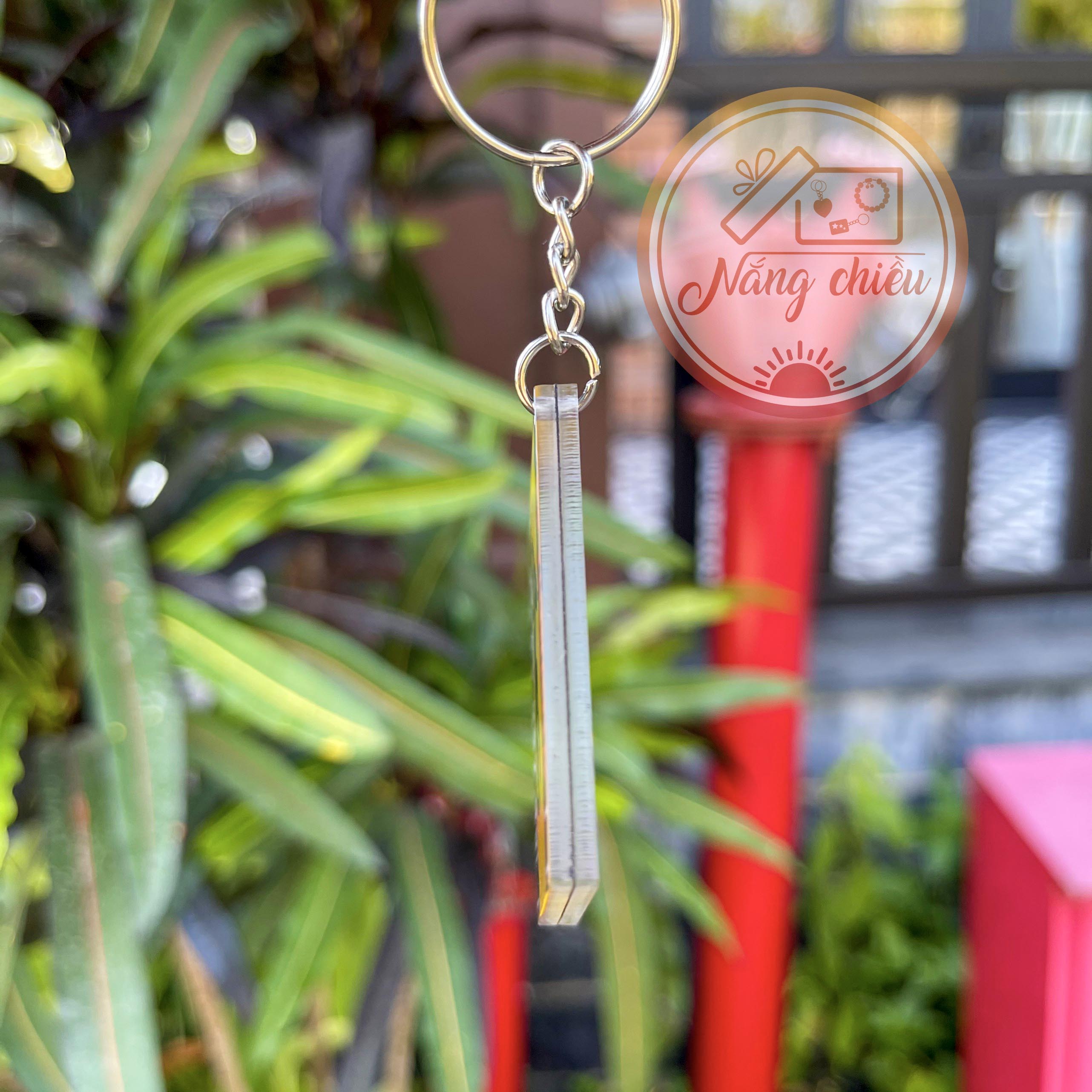 Móc khóa biển số xe