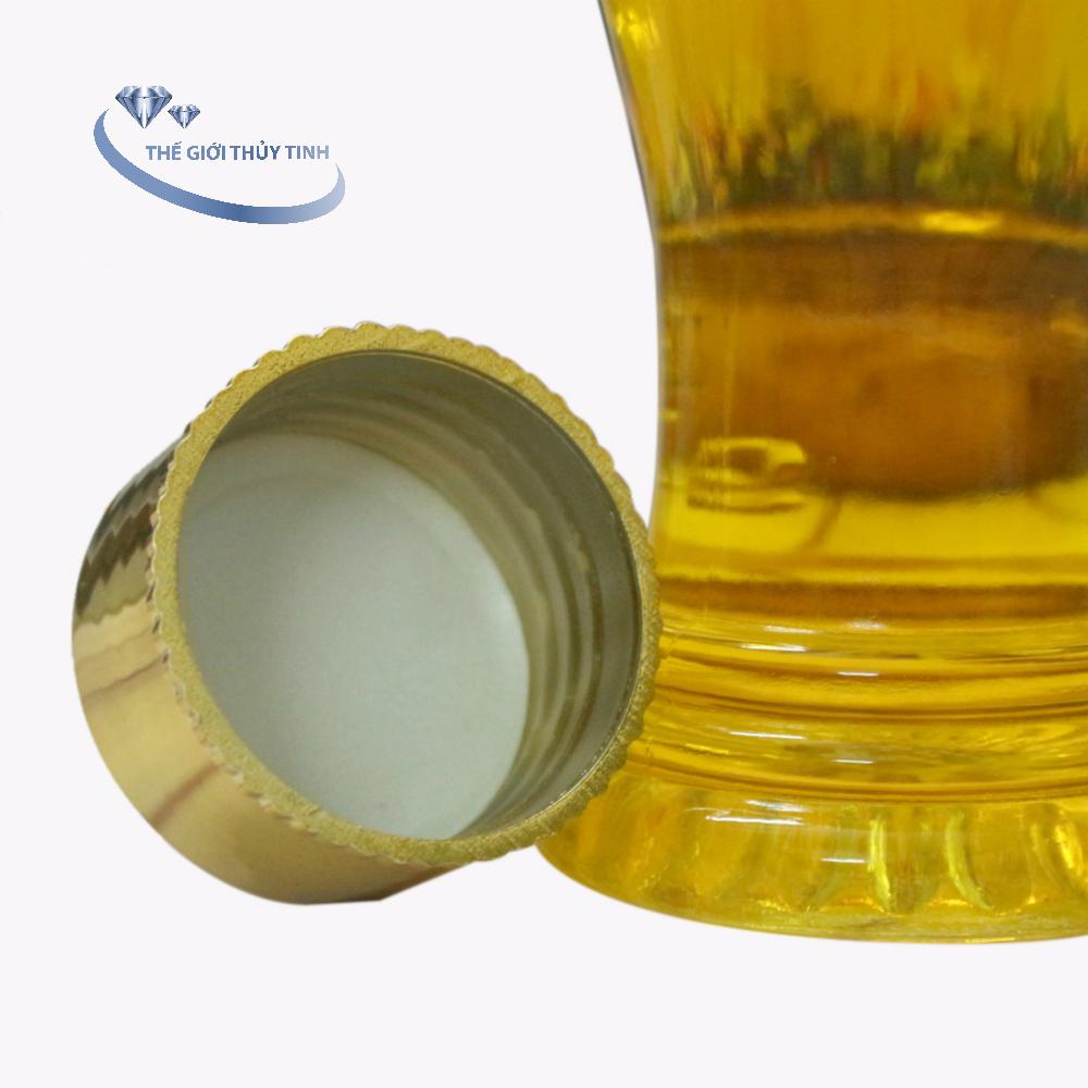 Bình Ngâm Rươu Sâm Thủy Tinh 450ml Không Van