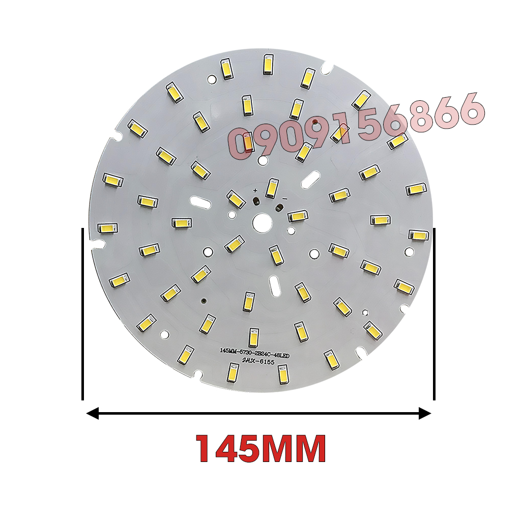 Led vỉ tròn 24w dùng qua chấn lưu