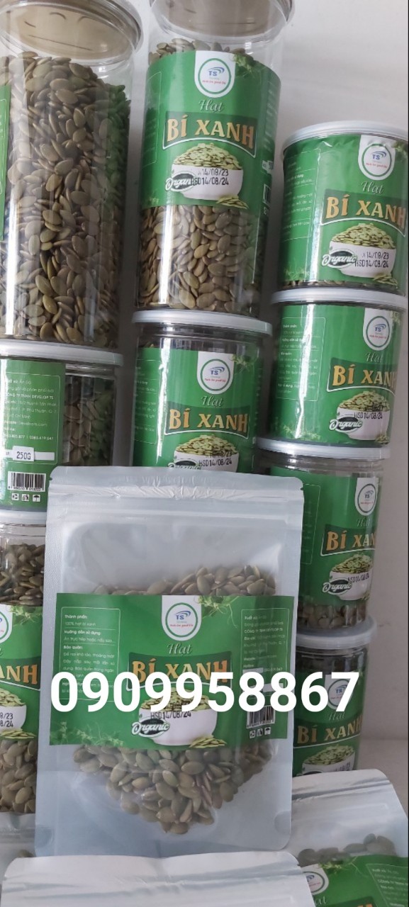 Hạt Bí Xanh Ấn Độ 100g