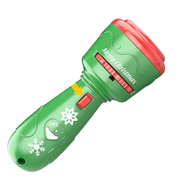 Đèn pin chiếu hình noel cho bé - 6688